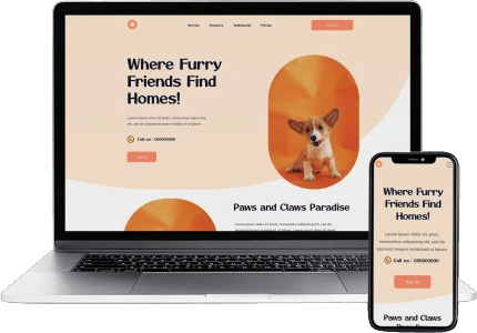 Boutique Animalerie en ligne - laptop et mobile